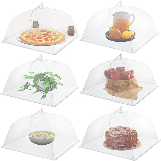 Mesh Food Cover | Reusable and Collapsible Food Net For Indoor and Outdoor usage