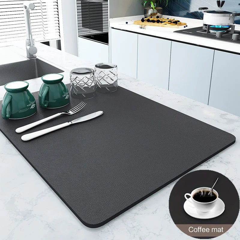 Super Antiskid and Absorment Large Absorbent Draining Mat