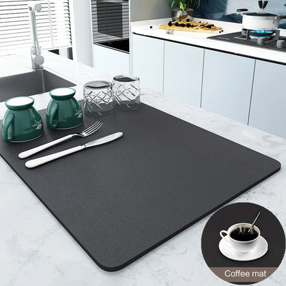 Super Antiskid and Absorment Large Absorbent Draining Mat