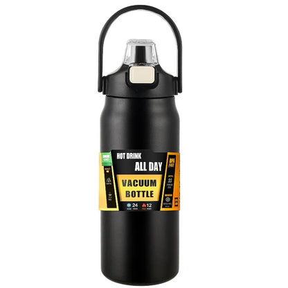 Portable Thermos with Straw